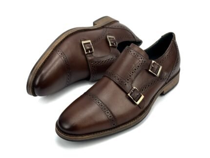 MONk STRAP MARRÓN