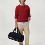 Flag Stripe Logo Duffle