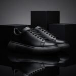 Low-top sneaker Negro suela Negra