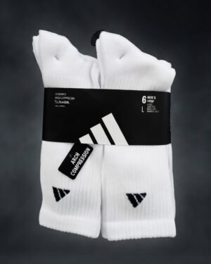 CLIMACOOL PAQUETE DE 6 CALCETINES  BLANCO