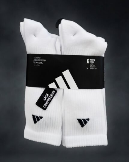 CLIMACOOL PAQUETE DE 6 CALCETINES  BLANCO