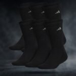 CLIMACOOL PAQUETE DE 6 CALCETINES NEGRO